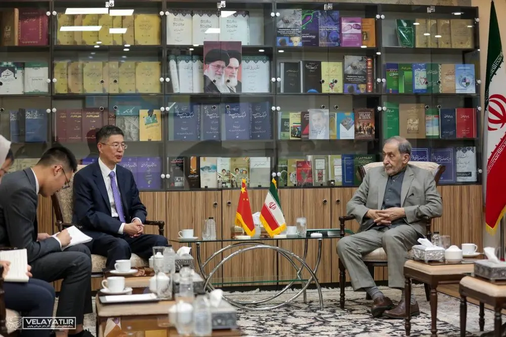 دیدار دکتر ولایتی با سفیر جدید چین در ایران
