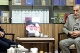 دیدار دکتر ولایتی با دکتر سیمایی صراف وزیر محترم علوم، تحقیقات و فناوری