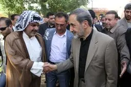 دیدار جمعی از بزرگان قبائل و عشایر خوزستان با دکتر ولایتی