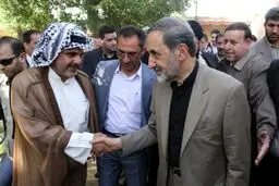 دیدار جمعی از بزرگان قبائل و عشایر خوزستان با دکتر ولایتی