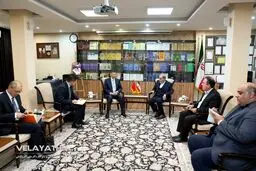 گزارش تصویری-دیدار دکتر ولایتی با سفیر چین در تهران