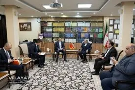 گزارش تصویری-دیدار دکتر ولایتی با سفیر چین در تهران