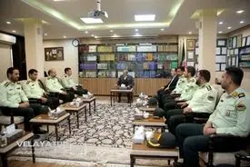  ولایتی: نیروی انتظامی نماد شجاعت، ایمان و خدمت به مردم است