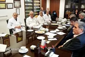 گزارش تصویری-بازدید رئیس دانشگاه علوم پزشکی شهید بهشتی از بیمارستان دکتر مسیح دانشوری