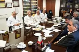 گزارش تصویری-بازدید رئیس دانشگاه علوم پزشکی شهید بهشتی از بیمارستان دکتر مسیح دانشوری