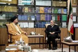 گزارش تصویری-دیدار دکتر ولایتی با سید عمار حکیم‌رهبر جریان حکمت ملی عراق