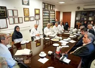 بازدید رئیس دانشگاه علوم پزشکی شهید بهشتی از بیمارستان دکتر مسیح دانشوری