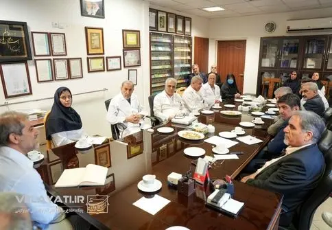 بازدید رئیس دانشگاه علوم پزشکی شهید بهشتی از بیمارستان دکتر مسیح دانشوری