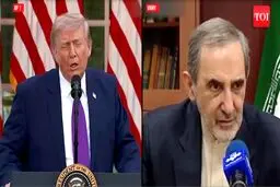 ویدیو-تحلیل رسانه Times Of India از توییت دکتر ولایتی قبل از سفر ترامپ به چین